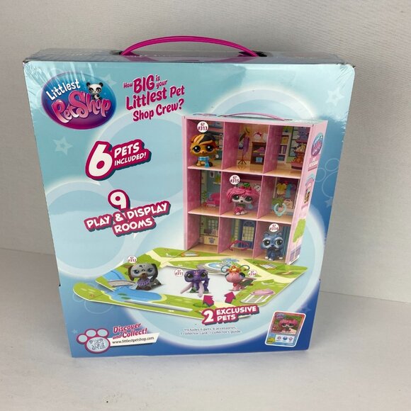 Littlest Pet Shop Pet Boutique 6 Pets 9 Rooms 6 Accessories - Picture 4 of 8